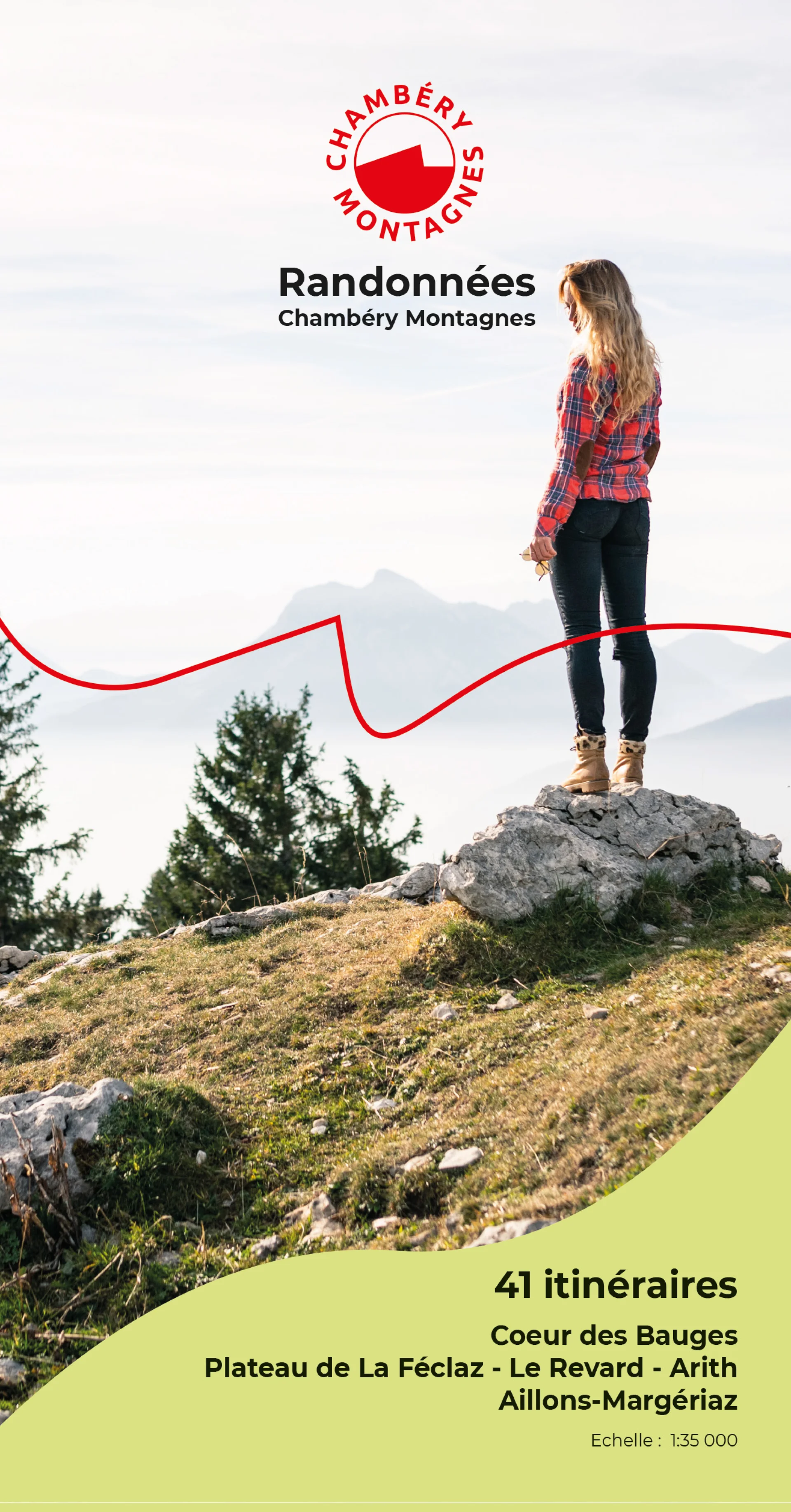 Randos Bauges Hd 1 kaart