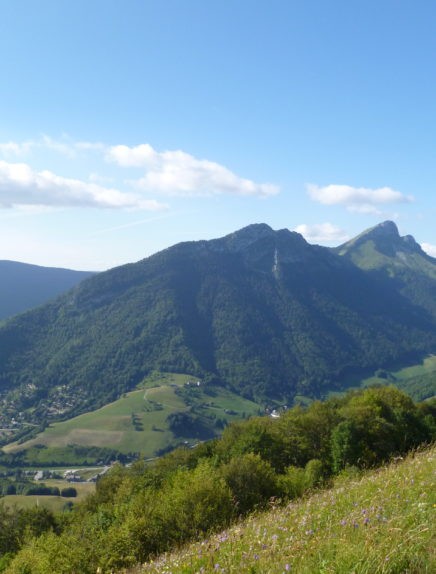 Le mont Morbié et le mont Pelat