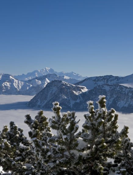 Itinéraire balisé de ski de randonnée "La Marge"