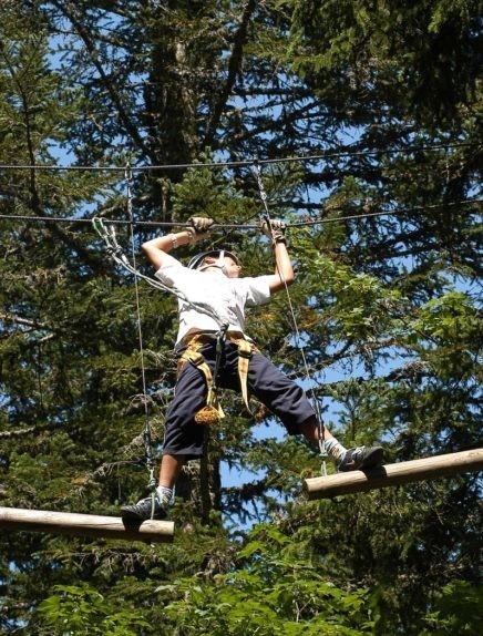 Parc aventure forestier "d'un arbre à l'autre"