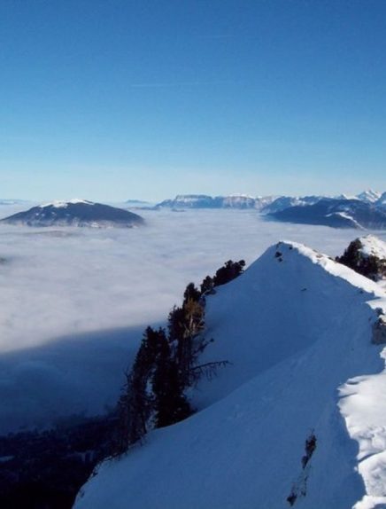 Ski mountaineering route &#8220;Les Crêtes&#8221;