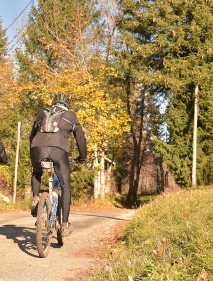 Piste verte VTC - Creux Froid - au départ de La Féclaz