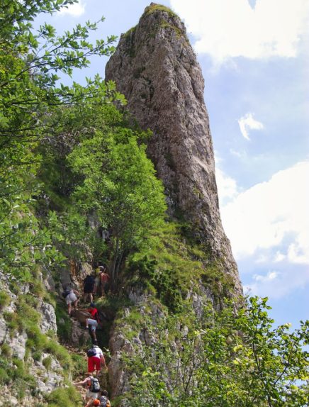 Voies d'escalade de Saint-Saturnin - Les Fontaines