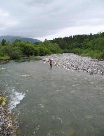 Parcours de pêche « Prendre et relâcher » sur le Chéran et le Nant d’Aillon à leur confluence