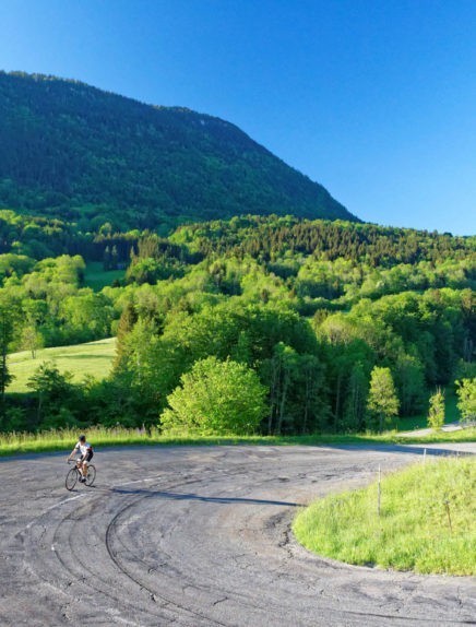 Boucle cyclo : Tour du Colombier d'Aillon