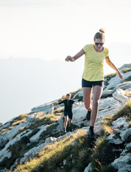 Trail running Bauges : Margeriaz shelf