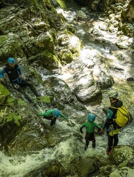 Canyoning en waterwandelingen