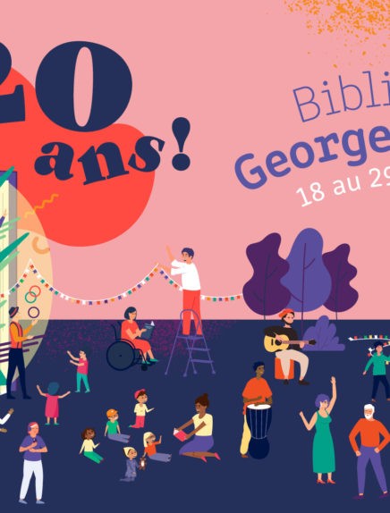 Visite festive des coulisses de la bibliothèque - 20 ans de la bibliothèque Georges Brassens