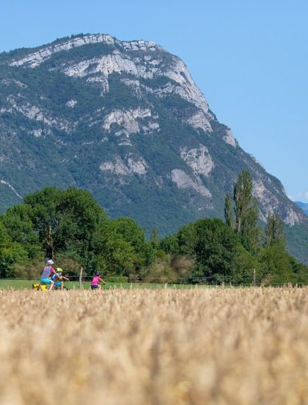 Chambéry by bike: Lake Saint André