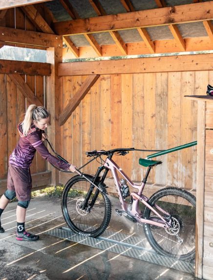 Station de lavage VTT/VTC