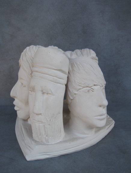 Céline and Michel Giachetti sculptures