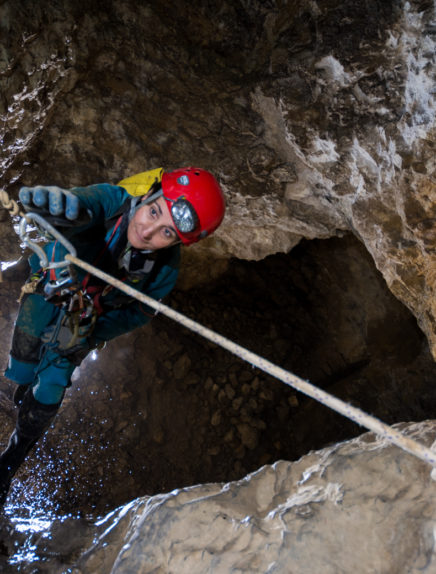 Spéléologie dans le Massif des Bauges