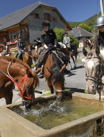 Equitation avec le Centre Equestre des Bauges