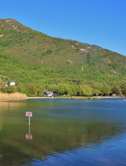 Le plan d’eau de Challes-les-Eaux