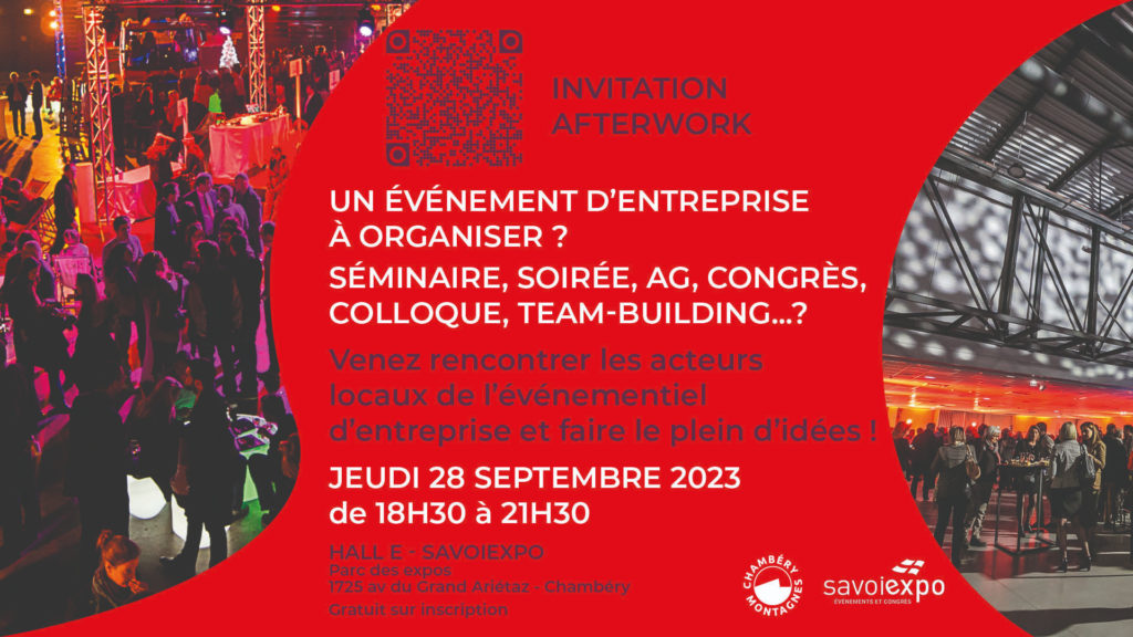 Invitation afterwork tourisme d'affaires 2023