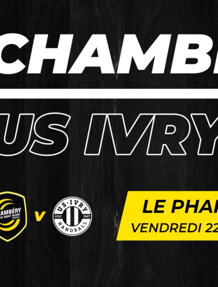Match Handball : Chambéry v Ivry