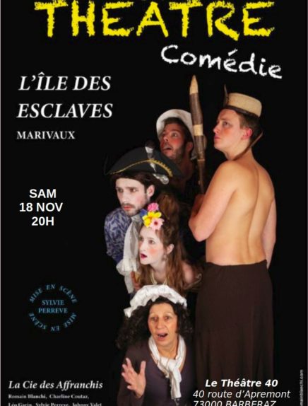 Théâtre : L'Ile des Esclaves