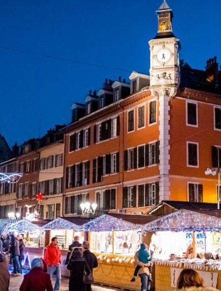 Découvrir Chambéry en famille à Noël, entre ville et montagne