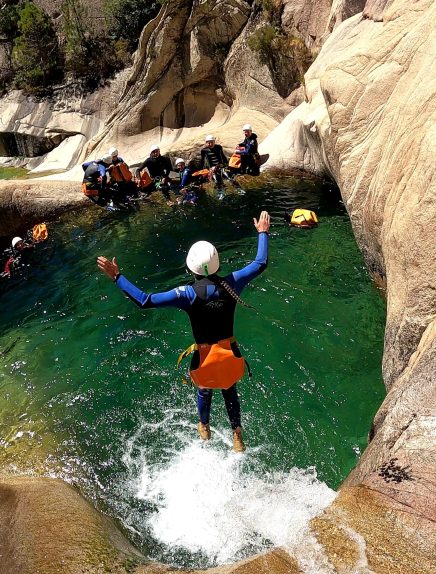 Stage vacances escalade &amp; canyoning - Ados 13/17 ans