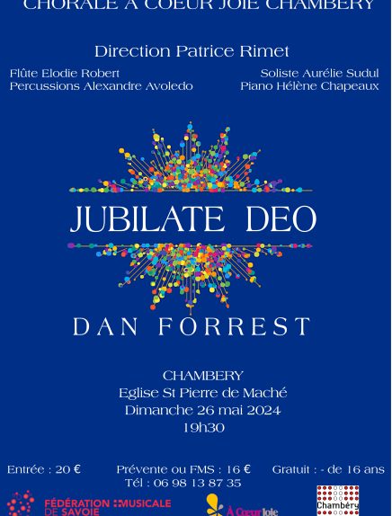 Concert choral : Jubilate Deo