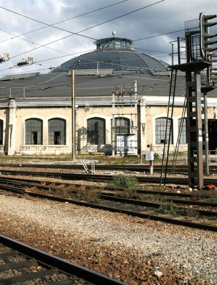 Guided tour in french: The Railway Rotunda
