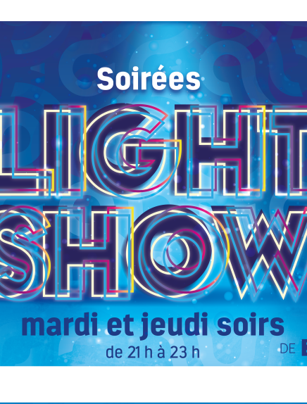 Soirée Light Show à la patinoire