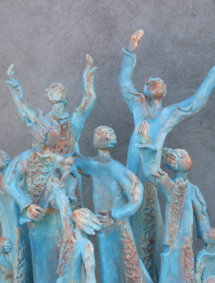 Atelier-boutique du Noyer - Sculptures en terre cuite et bronze Michel et Céline Giachetti