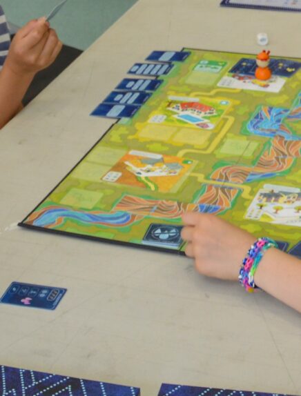 Jeux de société à la bibliothèque