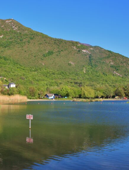 Parcours pêche "famille" du plan d’eau de Challes-les-Eaux
