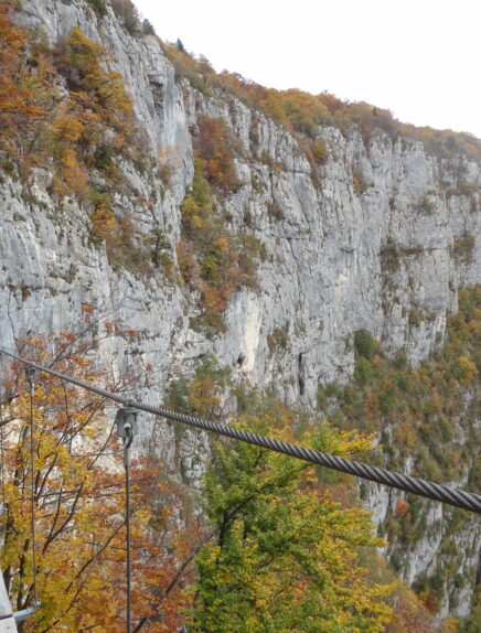 La Grotte à Carret via ferrata